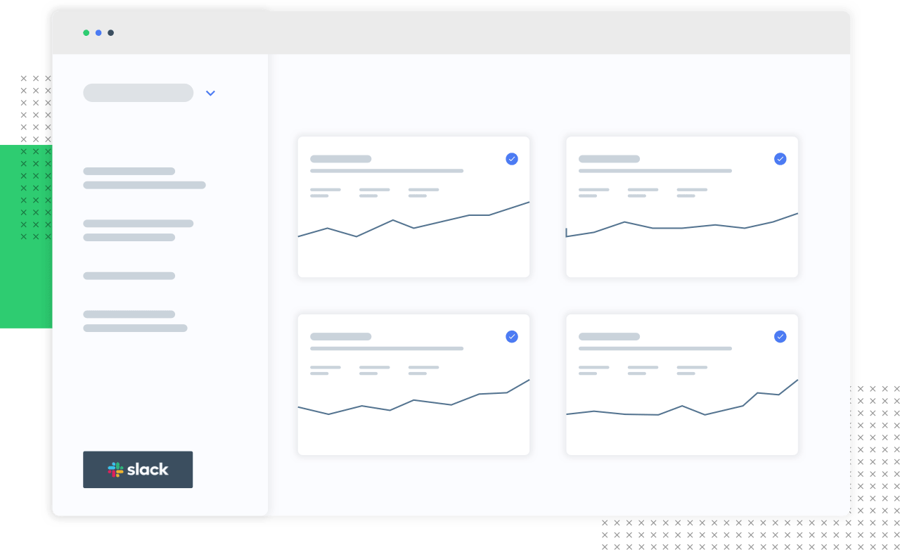 Ping dashboard example showing graphs